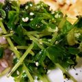 ☆suzuka☆'s cooksnap of when they made 豆苗と韓国海苔のシャキうまサラダ.