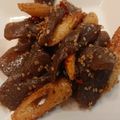 蜜茄子's cooksnap of when they made 【簡単常備菜】蒟蒻のピリ辛生姜醤油煮！.