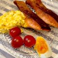 のらむーちょ's cooksnap of when they made 鮭のムニエルタルタル添え.