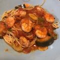hiromi17's cooksnap of when they made 茄子と海老のトマトクリームパスタ.