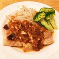 あんちょびぃす's cooksnap of when they made ＊ポークソテー♪和風オニオンソースで＊.