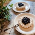 あずみーん's cooksnap of when they made 簡単Wクリームのブルーベリータルト☆.