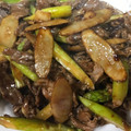 ＊まーにゃん＊'s cooksnap of when they made 春☆激ウマ！新ごぼうといんげんの牛肉炒め.
