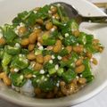 かわいい星優のママ's cooksnap of when they made 納豆オクラのネバネバ丼.