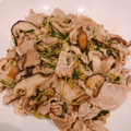 aaassu's cooksnap of when they made 豆苗と豚こまと椎茸炒め.