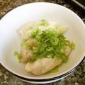 White_Bear's cooksnap of when they made ネギ塩だれ揚げ餃子！ご飯にもビールにも♪.