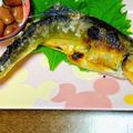 大仏姫's cooksnap of when they made 鰭塩　鮎塩焼.