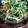 チャーミル's cooksnap of when they made (*^_^*)行者ニンニク＆さきイカ和え.