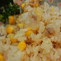 まあみママ's cooksnap of when they made 楽して悪い？ツナとコーンのピラフ.