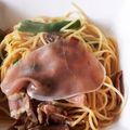 ゲーナがんも's cooksnap of when they made 舞茸と生ハムのオイルパスタ.