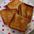 りぃり03☆'s cooksnap of when they made パン耳deクイニーアマン～きなこ風味～♡.