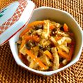 お料理ニャロメ's cooksnap of when they made 薄揚げとしめじのサッと煮◆常備菜・お弁当.