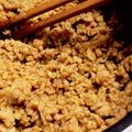 maru00000's cooksnap of when they made ❤鶏そぼろ❤お弁当・おにぎりに❤.