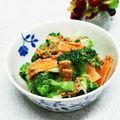 Dellaたん's cooksnap of when they made ブロッコリーと人参のごま和え.