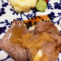 ごきげんYOYO♪'s cooksnap of when they made 牛もも肉だけど柔らかいステーキ.