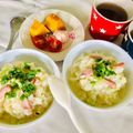 ryumi58's cooksnap of when they made 白菜とベーコンのミルクリゾット☆.