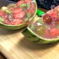 キホママ's cooksnap of when they made まるごとスイカゼリー.