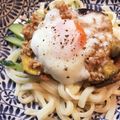 みえ37's cooksnap of when they made レンジで簡単！豚そぼろ温玉冷やしうどん.