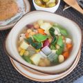 バカリャウ's cooksnap of when they made 具だくさん✿ソーセージ・バジルスープ✿.