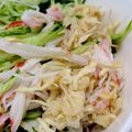 キュキュットさん's cooksnap of when they made 切干大根とカニカマとキュウリの和え物.