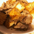 もこもこぼんぼん's cooksnap of when they made 厚揚げと豚コマ肉の辛味噌炒め.