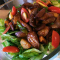 Ｚママ's cooksnap of when they made 厚揚げととろける茄子のピリ辛しょうゆ炒め.