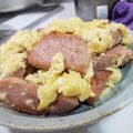 このぱんだ's cooksnap of when they made ポークランチョンミートのふわふわ卵炒めღ.