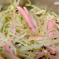 coco007's cooksnap of when they made 簡単褒められ☆もやし中華サラダ.