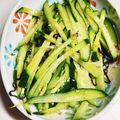 koko66's cooksnap of when they made 塩昆布が決めて！千切りキュウリのナムル.