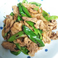 dana_375's cooksnap of when they made 激ウマピーマンと豚肉の焼肉のタレ炒め.