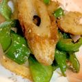 なおゆうらぶママ's cooksnap of when they made ちくわと万願寺とうがらしのきんぴら.