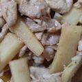 お猿のかぁさん's cooksnap of when they made 豚肉と長芋のポン酢炒め.