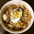 ＊実月＊'s cooksnap of when they made 簡単ランチに！甘辛そぼろ丼.