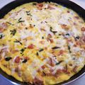 ☆☆☆saya's cooksnap of when they made ベーコンとチーズのスパニッシュオムレツ風.