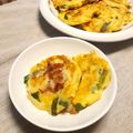 ゆづキッチン's cooksnap of when they made 豆腐と米粉でチヂミ風.