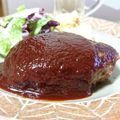 ダイナマイト漆黒's cooksnap of when they made ソースが絶品❤黒胡椒香るハンバーグ.
