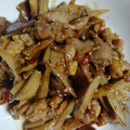ちぇりー♪♪'s cooksnap of when they made 鶏もも肉と舞茸とごぼうの甘辛マヨソテー.