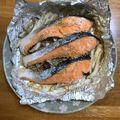 みき忠's cooksnap of when they made 味付け簡単！鮭のホイル焼き.