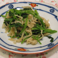 youtapapa's cooksnap of when they made 麺つゆで切り干し大根とほうれん草のお浸し.