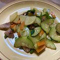 やさいのようせい's cooksnap of when they made 豚肉とズッキーニとポテトの炒めもの.