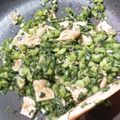 ダウルくん's cooksnap of when they made 捨てないで♪セロリの葉っぱのキンピラ.