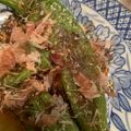 もみみみ's cooksnap of when they made 万願寺唐辛子(甘唐辛子)の胡麻油炒め.