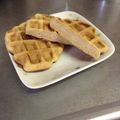kaito5's cooksnap of when they made 糖質制限◆簡単おからパウダーのワッフル.