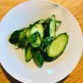 ボブナナ's cooksnap of when they made ■簡単暑い日■きゅうり漬物☆大量消費朝昼.