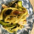 BB＠美瑛's cooksnap of when they made 楽うまっ！ズッキーニとハムの香味サラダ.