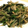 Remtan's cooksnap of when they made 生姜香る♪牛蒡とほうれん草の鶏ひき肉炒め.