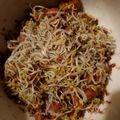 inLondon's cooksnap of when they made 納豆とめかぶのネバネバスプラウトサラダ♡.