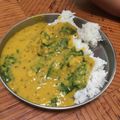 caitanya's cooksnap of when they made 南インド ベジカレー ダール(豆).