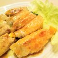 イエローバード's cooksnap of when they made かぼちゃのトロトロチーズ肉巻き♪♪.