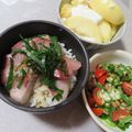 よちりん's cooksnap of when they made オッサンの韓国風味な海鮮丼.